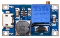 Zosilňovací konvertor MT3608 s USB vstupom
