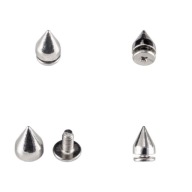 Krútený čap Spike Nit Dekorácia 7x9mm 20 ks