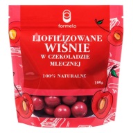 FORMELO MRAZOM SUŠENÉ ČEREŠNE V MLIEČNEJ ČOKOLÁDE 100% NATURAL 100g