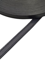 Eko kožený remienok na kabelku 8 mm / 100 cm, námornícka modrá