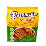 BESKIDZKIE TYČINKY SYR A CIBUĽA 180g DÁTUM: 2024/10/11