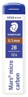 Grafit 0,5 mm 2B Staedtler
