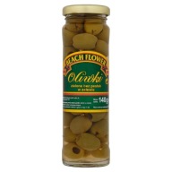 Plážový kvet Zelené olivy bez semien 140g