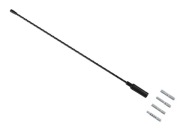 Autoanténa Peiying, M3 stožiar, 42,5 cm, 4 adaptéry v cene