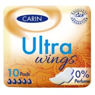 CARIN Ultra Wings hygienické vložky 10 ks