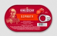 Šproty v paradajkovej omáčke 160g King Oscar
