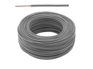 LgY kábel 1x1mm H05V-K sivý (2m)