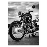 Nálepky A5 PION Klasický motocykel BMW