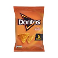 5x30g DORITOS syrové lupienky tang 5bal UK
