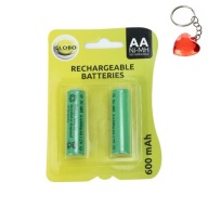 Ni-Mh Battery Blister Dobíjacie batérie 3300-2E Globo pre solárne svetlá