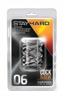 Stay Hard TPE návlek na penis, bezfarebný