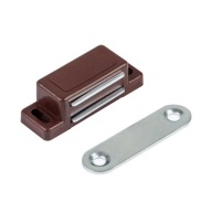 MAGNETICKÁ ZÁMKA NÁBYTKOVEJ ZÁPADKY MAGNET - HNEDÁ