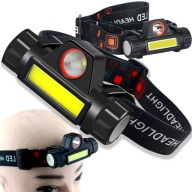 HLAVOVÁ LAMPA S MAGNETOVOU HLAVOU LAMPA 4v1 COB LAMPA