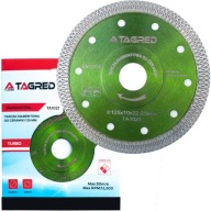 DIAMANTOVÝ DISK NA KERAMICKÝ hrnčiarsky kameň 125MM