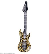 ORANŽOVÁ NAFUKOVANÁ ROCK ELEKTRICKÁ GITARA