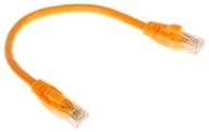 PATCHCORD RJ45/6/0,2-ORANŽOVÁ 0,2 m
