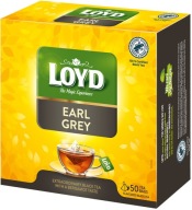 Loyd Earl Grey čierny čaj v pyramídach 50 ks