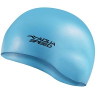 Aqua-Speed ​​​​silikónová čiapka Mono senior modrá