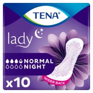 TENA Lady Normal Night špeciálne urologické vložky na nočné spanie 10 ks.