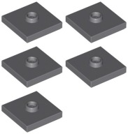 LEGO 87580 TANIER 2x2 tmavosivá NOVINKA (3g) 5 ks.