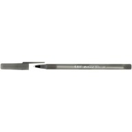 ROUND STIC BALLPOINT BLACK BIC - 1 KUS