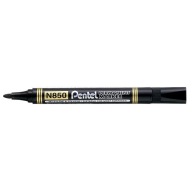 Pentel N850 čierny okrúhly permanentný popisovač 4.5
