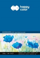 Blok WATERCOLOR PAINTS Art A4/10K 250 g Happy Color Papier dobrej kvality