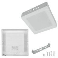 Lampa štvorcové LED svietidlo 17x17 cm 12W 4000K + napájací zdroj