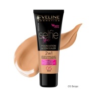EVELINE SELFIE TIME 2V1 Foundation 05 Beige