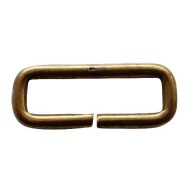 Rám kovový drôt 5mm široký 40mm St. Gold 10ks