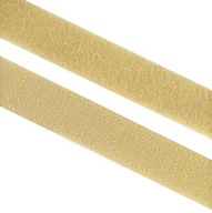VELCRO VELCRO VELCRO PÁSKA OBOJSTRANNÁ SILNÁ BÉŽOVÁ - 25 mm