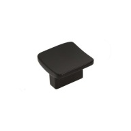Gombík nábytkový GG43 štvorcový 32mm GAMET BLACK MATT