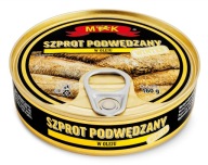 Šproty údené v oleji 160g MK