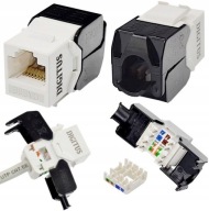 Keystone RJ45 UTP kat.5e zásuvka, bez náradia