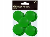 GRAND MAGNETY 40 MM 10 KS ZELENÉ