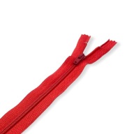 Špirálový zips s5 ALPHA červený 25CM