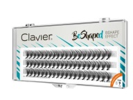 CLAVIER BeShaped chumáčiky mihalníc 9 mm – B natočenie