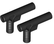 LEGO Nozzle/Gun Black (60849/4537551) x2