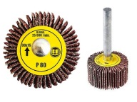 BRÚSNY KOTOÚČ S KLAPKOVOU BRÚSOU NA STOPKE PRE VŔTAČKU 30x15 GR. 80 PL