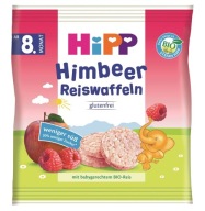 HiPP BIO Malinové ryžové oblátky po 7 mesiacoch 30g