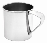 KOVOVÝ HRNČEK, NEREZ, turistický, 0,8l