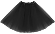 tylová tutu sukňa pre dievčatá HNEDÝ OUTFIT 40CM