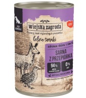 Wiejska Zagroda Leśne s príchuťou Srnčia zver s prepelicami 400g