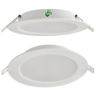 LED stropné svietidlo, zápustné, zápustné, 12W, 1200lm, 4000K, biele
