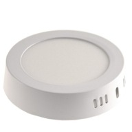 PRIDZERNÁ LAMPA Gerrit panel 6W LED 230V 4000K biela ø11cm Okrúhla