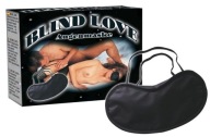 Satin Black Eye Mask - Blind Love
