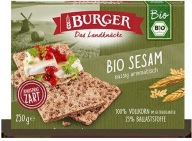RAŽNÝ CHLIEB BIELY SO SEZAMOVÝMI SEMIENKAMI, BIO, 250g