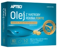 Olej zo žraločej pečene Forte TRAN Apteo 60 kapsúl.