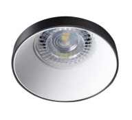 KANLUX LED stropné svietidlo 10W GU10 SIMEN čiernobiele