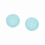 2ks gombíky 4 dierky plastové 30mm modré C